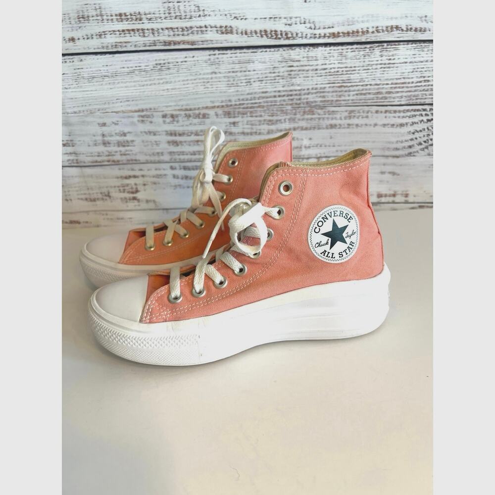 Converse Chuck Taylor All Star Move
High Top Platform sneakers Vintage Peach 7